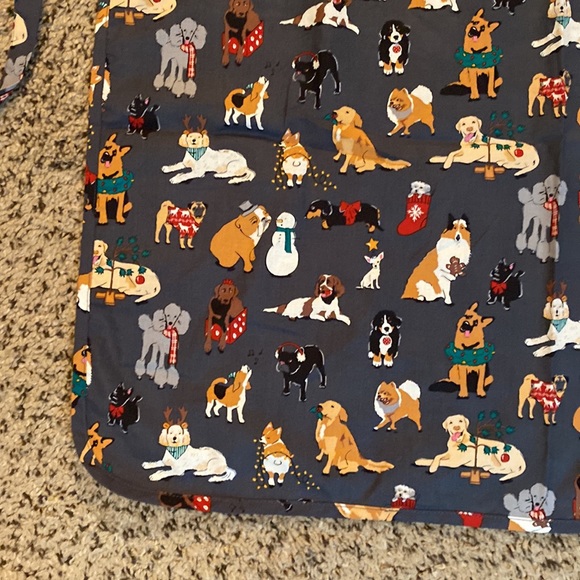 Vera Bradley Cotton Apron - Christmas Dog Pattern - Picture 3 of 6